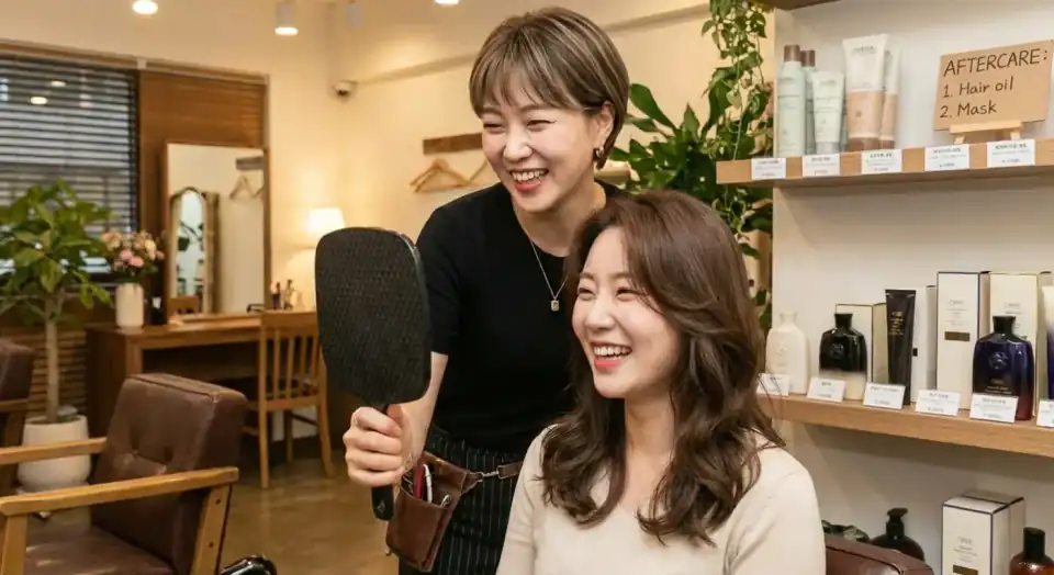시술 완료 후 마무리 케어와 안내